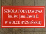 Tablica informacyjna wyklejana z PCV